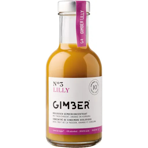 Gimber - Ingwerkonzentrat N°3 Lilly 200ml - WERTE FREUNDE