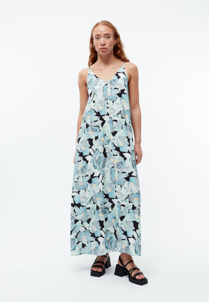 GIVN - Roxie Dress Gentle Blue (Dreamy Florals) - WERTE FREUNDE