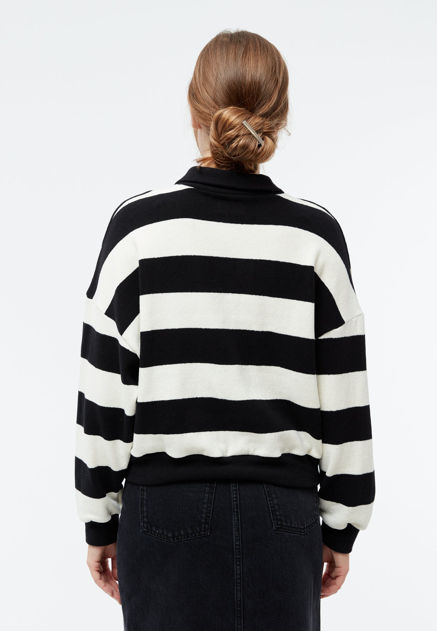 GIVN - GBResa Off White / Black (Stripes) - WERTE FREUNDE