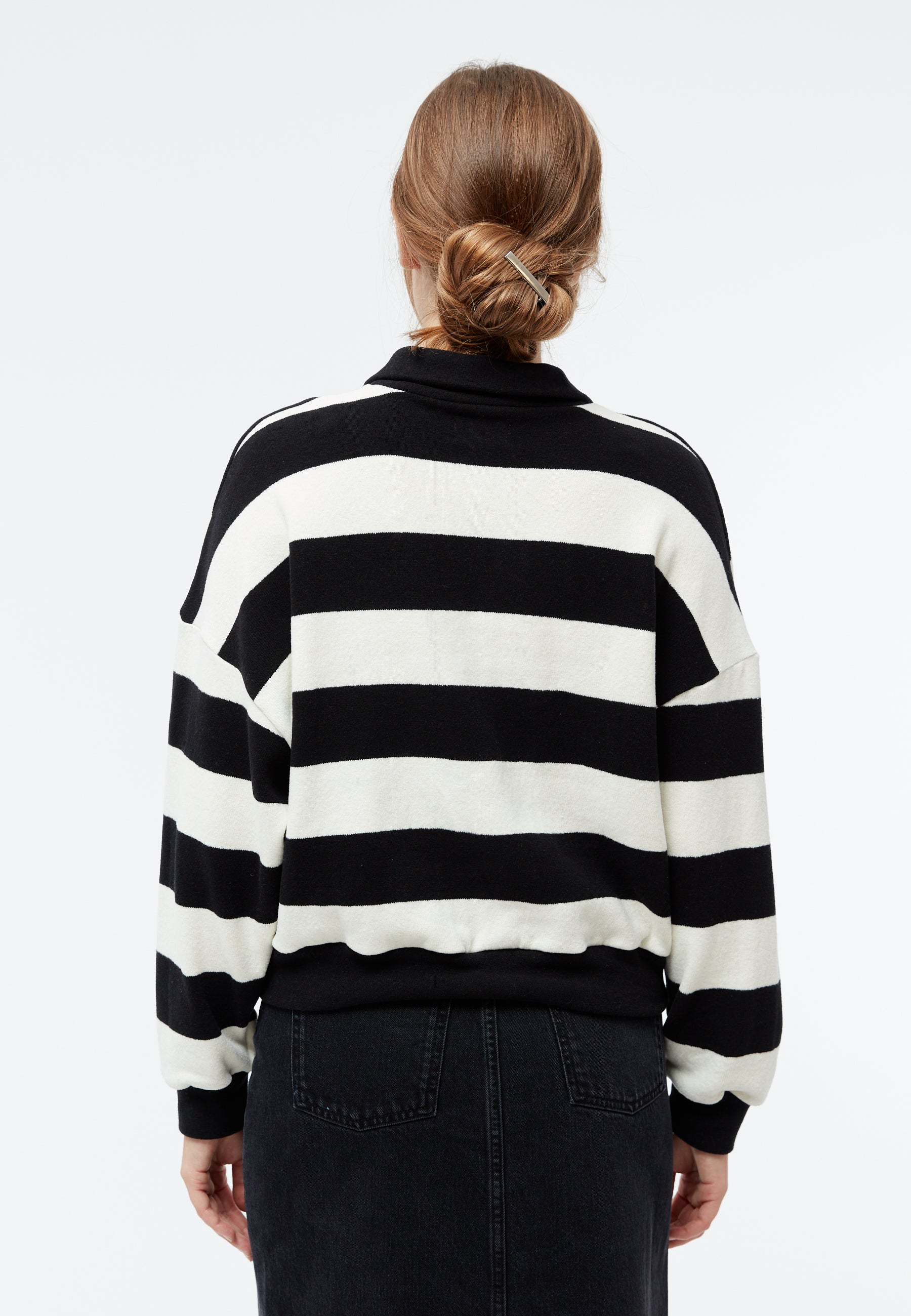 GIVN - GBResa Off White / Black (Stripes) - WERTE FREUNDE