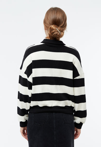 GIVN - GBResa Off White / Black (Stripes) - WERTE FREUNDE