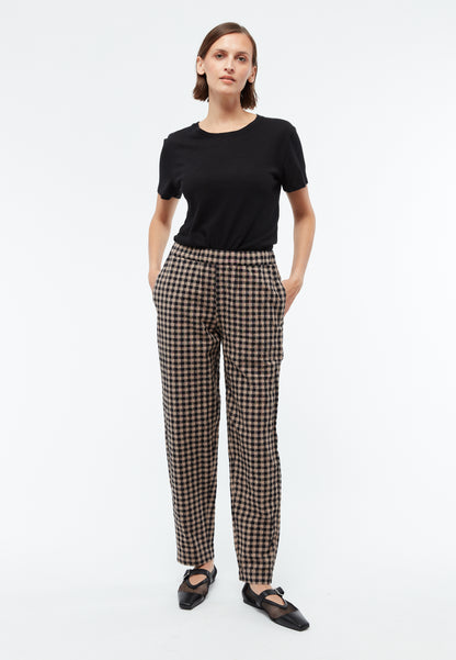 GIVN - Julia T-Shirt Black (Linen) - WERTE FREUNDE