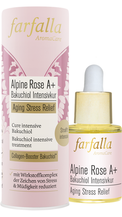 farfalla - Alpine Rose A+ Bakuchiol Intensivkur 15 ml