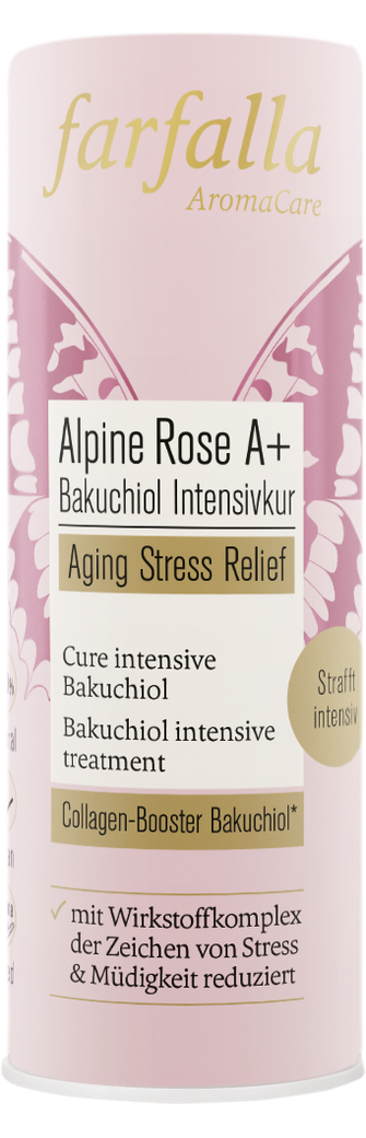 farfalla - Alpine Rose A+ Bakuchiol Intensivkur 15 ml