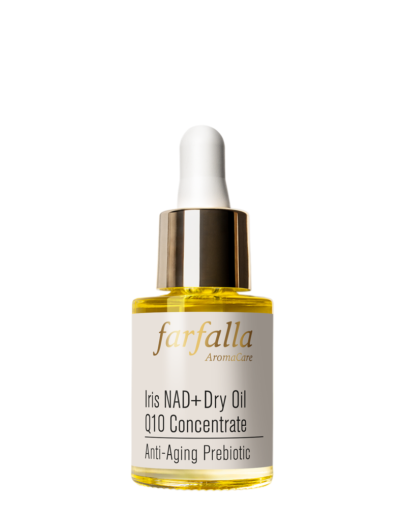 farfalla - Iris NAD+ Dry Oil Q10 Concentrate 15ml - WERTE FREUNDE