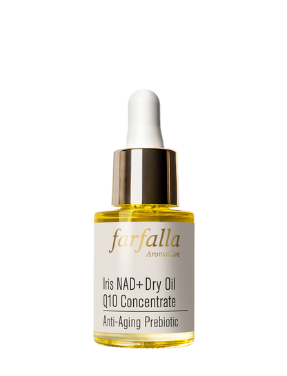 farfalla - Iris NAD+ Dry Oil Q10 Concentrate 15ml - WERTE FREUNDE