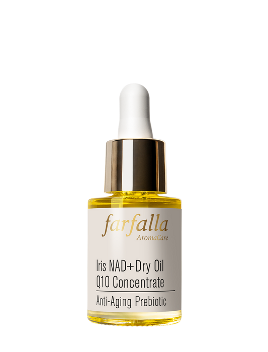 farfalla - Iris NAD+ Dry Oil Q10 Concentrate 15ml - WERTE FREUNDE