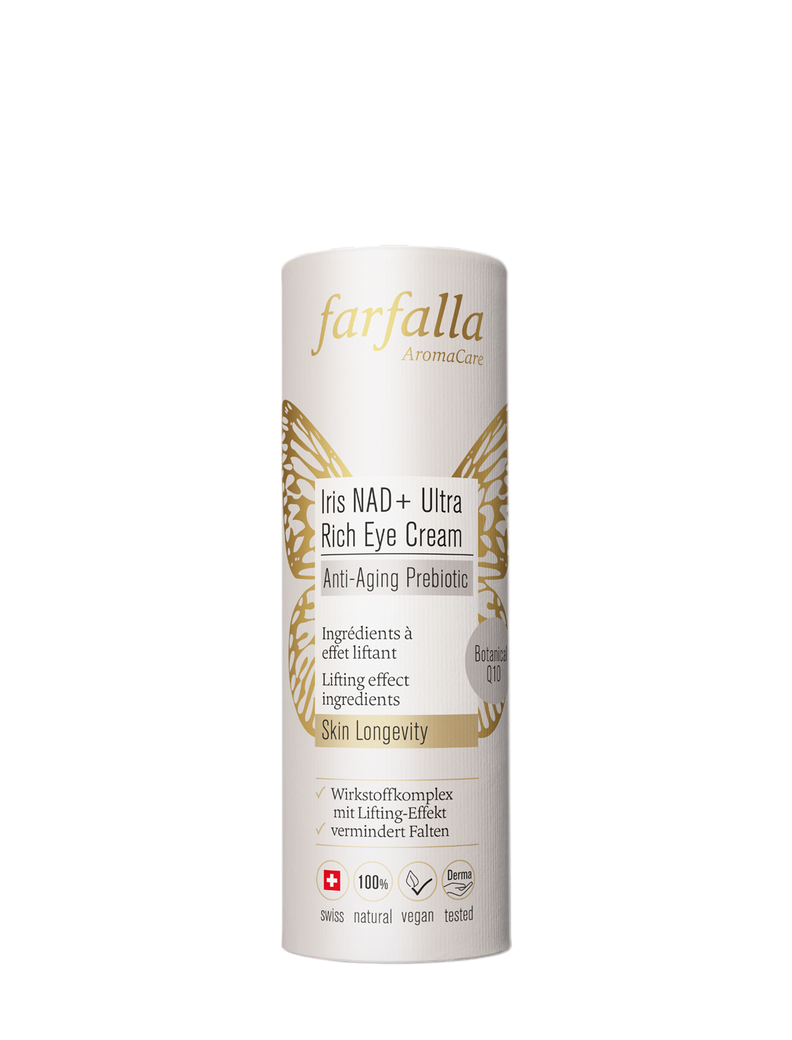 farfalla - Iris NAD+ Ultra Rich Eye Cream 15ml - WERTE FREUNDE