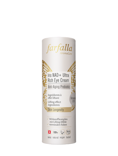 farfalla - Iris NAD+ Ultra Rich Eye Cream 15ml - WERTE FREUNDE
