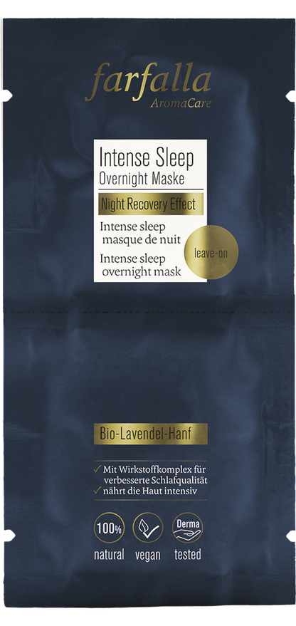 farfalla - Intense Sleep Overnight Maske 7 ml