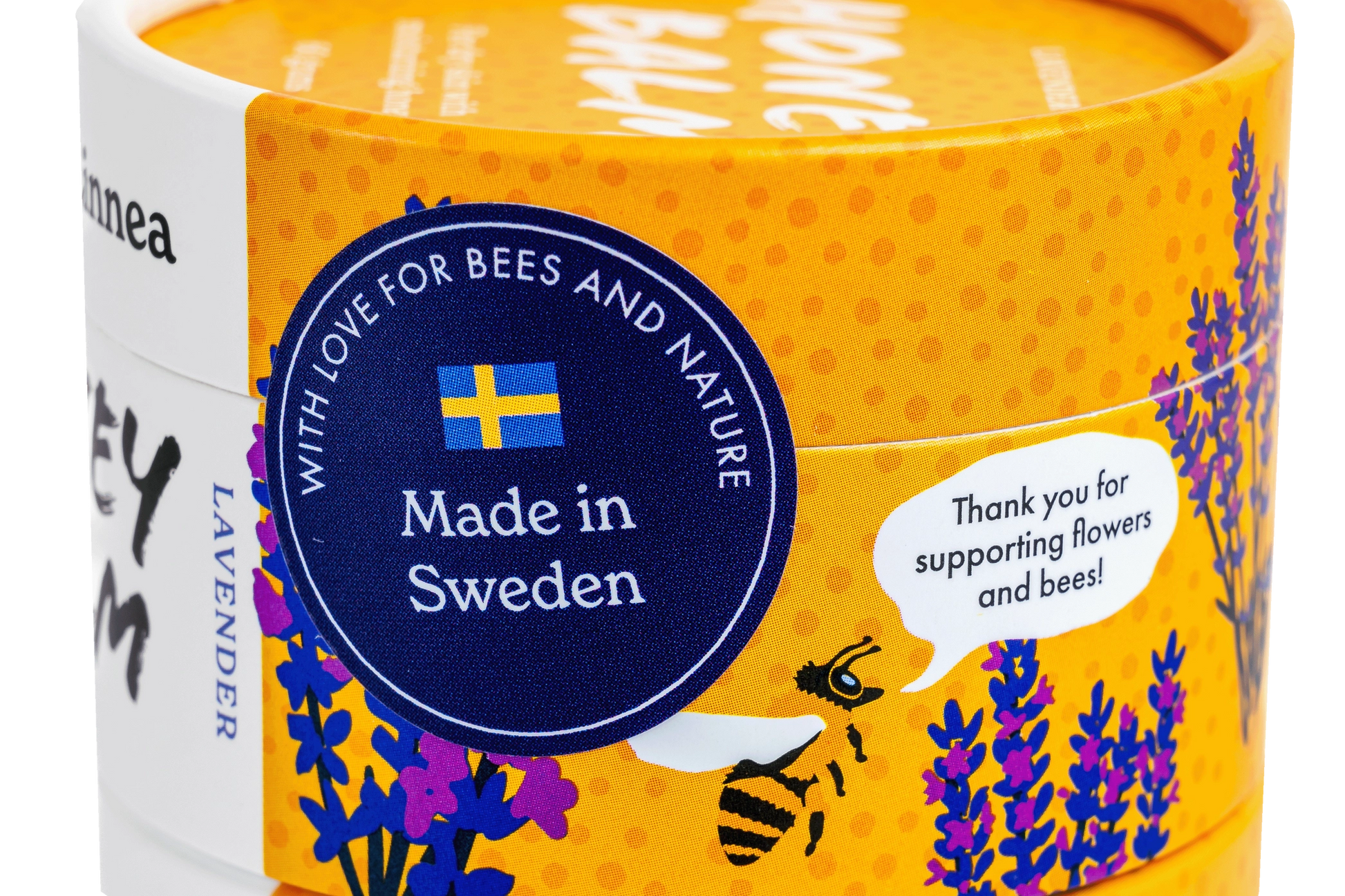 Gustaf och Linnea - Bienenwachsblam mit Honig 60g - WERTE FREUNDE