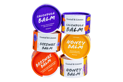 Gustaf och Linnea - Bienenwachsblam mit Honig 60g - WERTE FREUNDE