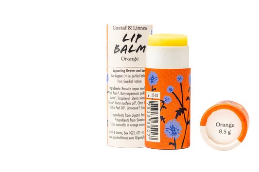 Gustaf och Linnea - Lippenbalsam Orange 8,5g - WERTE FREUNDE