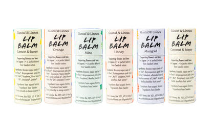 Gustaf och Linnea - Lippenbalsam Zitrone & Honig 8,5g - WERTE FREUNDE