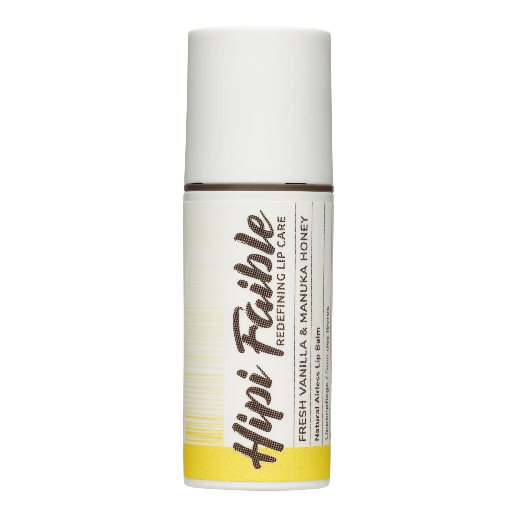 Hipi Faible - FRESH VANILLA & MANUKA HONEY lip balm 6ml - WERTE FREUNDE