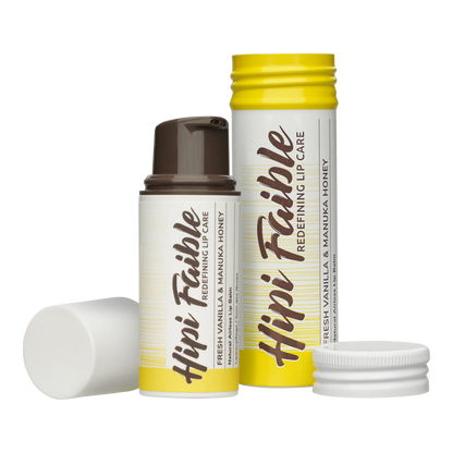 Hipi Faible - FRESH VANILLA & MANUKA HONEY lip balm 6ml - WERTE FREUNDE