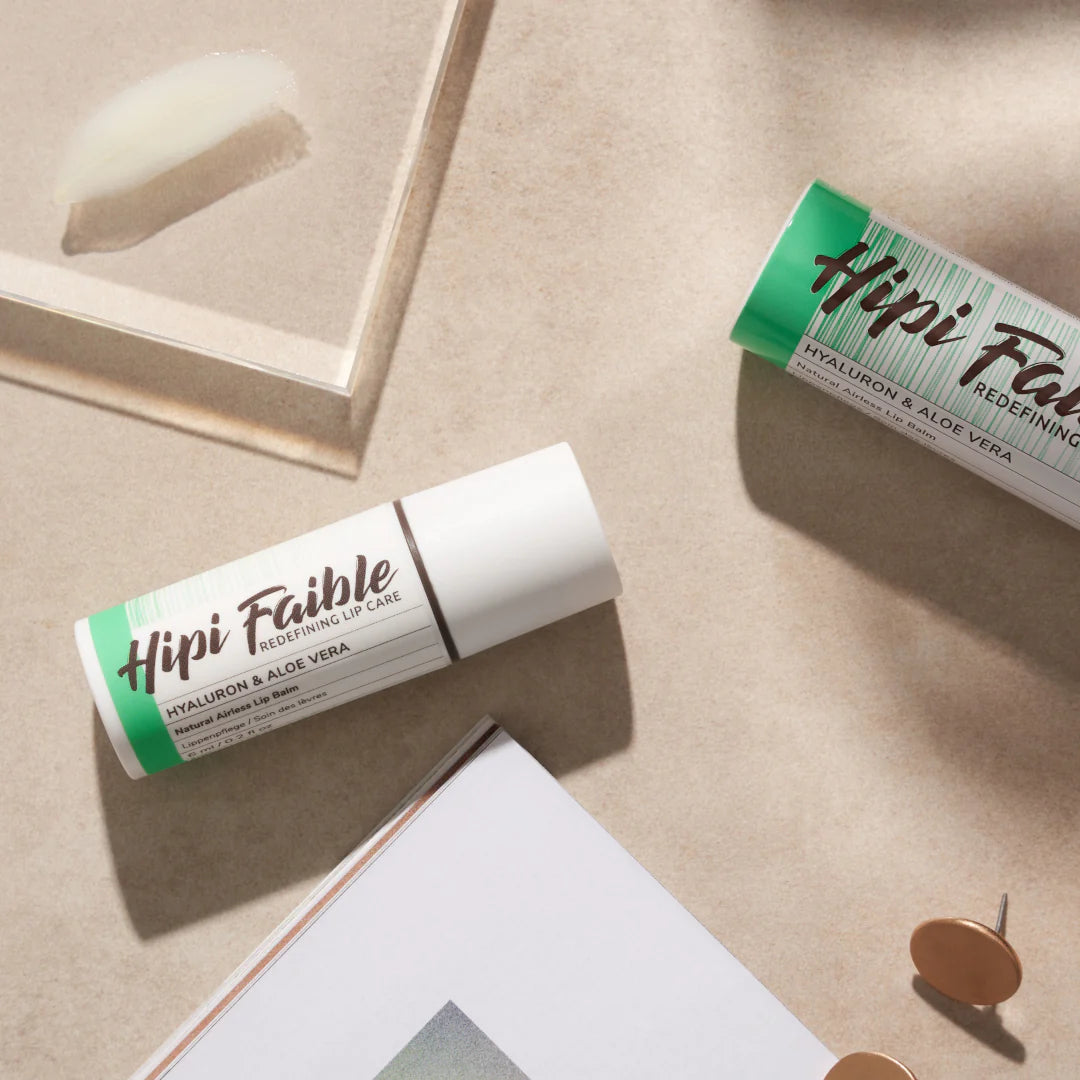 Hipi Faible - HYALURON & ALOE VERA lip balm 6ml - WERTE FREUNDE