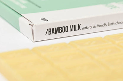 HOPERY - Natural & Friendly Bath Chocolate Bamboo Milk 80 g - WERTE FREUNDE