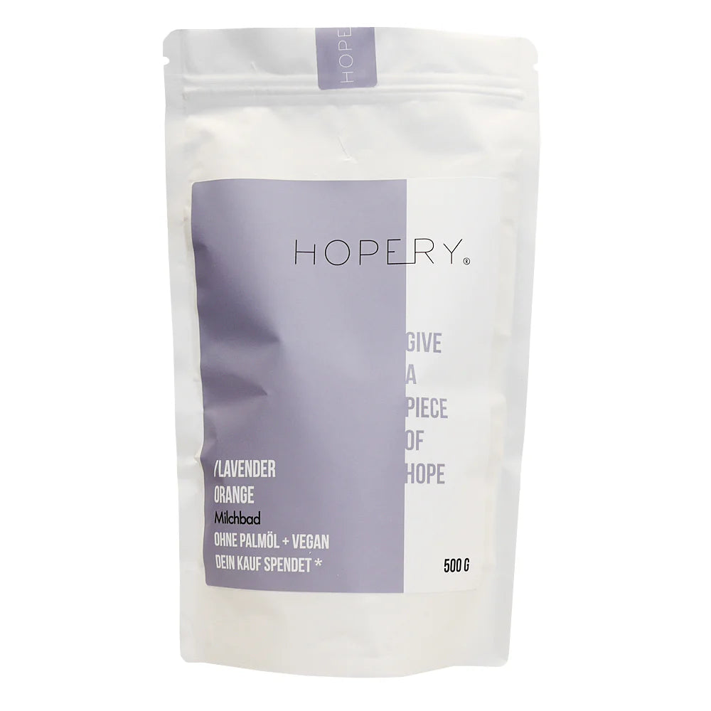 HOPERY - Lavender Orange Milchbad 500g - WERTE FREUNDE