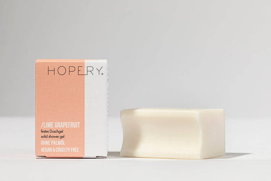 HOPERY - Festes Duschgel Lime Grapefruit 100g - WERTE FREUNDE