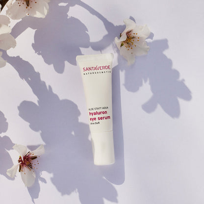 Santaverde - Hyaluron Eye Serum ohne Duft 10ml - WERTE FREUNDE