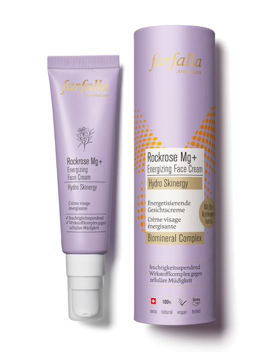farfalla - Rockrose Mg+ Energizing Face Cream Hydro Skinergy 30ml - WERTE FREUNDE