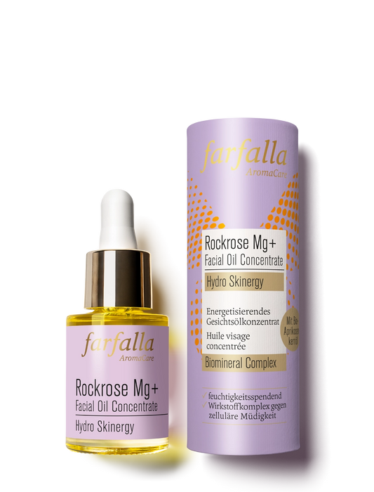 farfalla - Rockrose Mg+ Facial Oil Concentrate Hydro Skinergy 15ml - WERTE FREUNDE