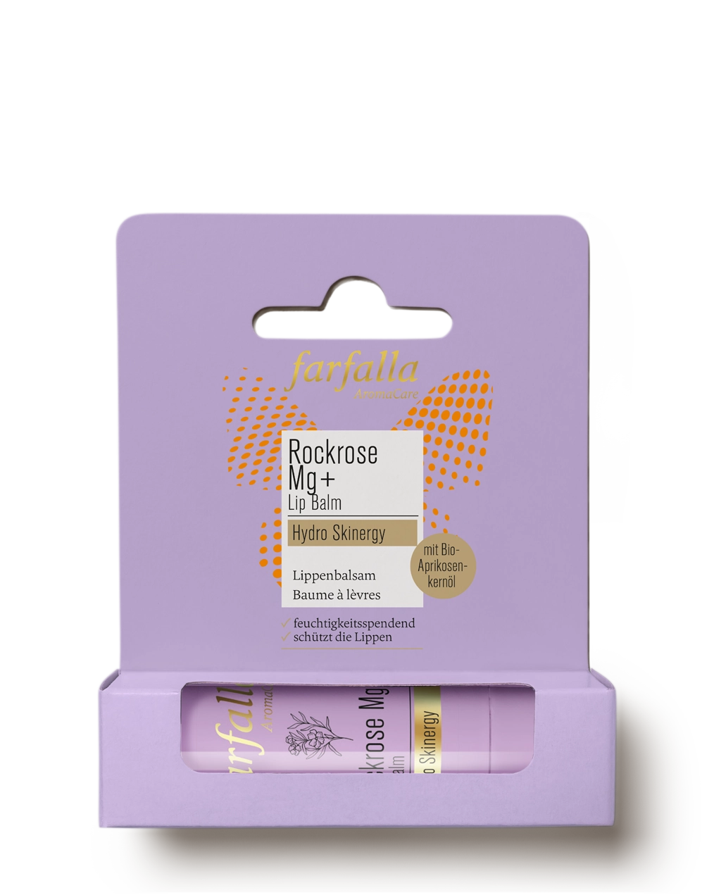 farfalla - Rockrose Mg+ Lip Balm Hydro Skinergy 4,6g - WERTE FREUNDE