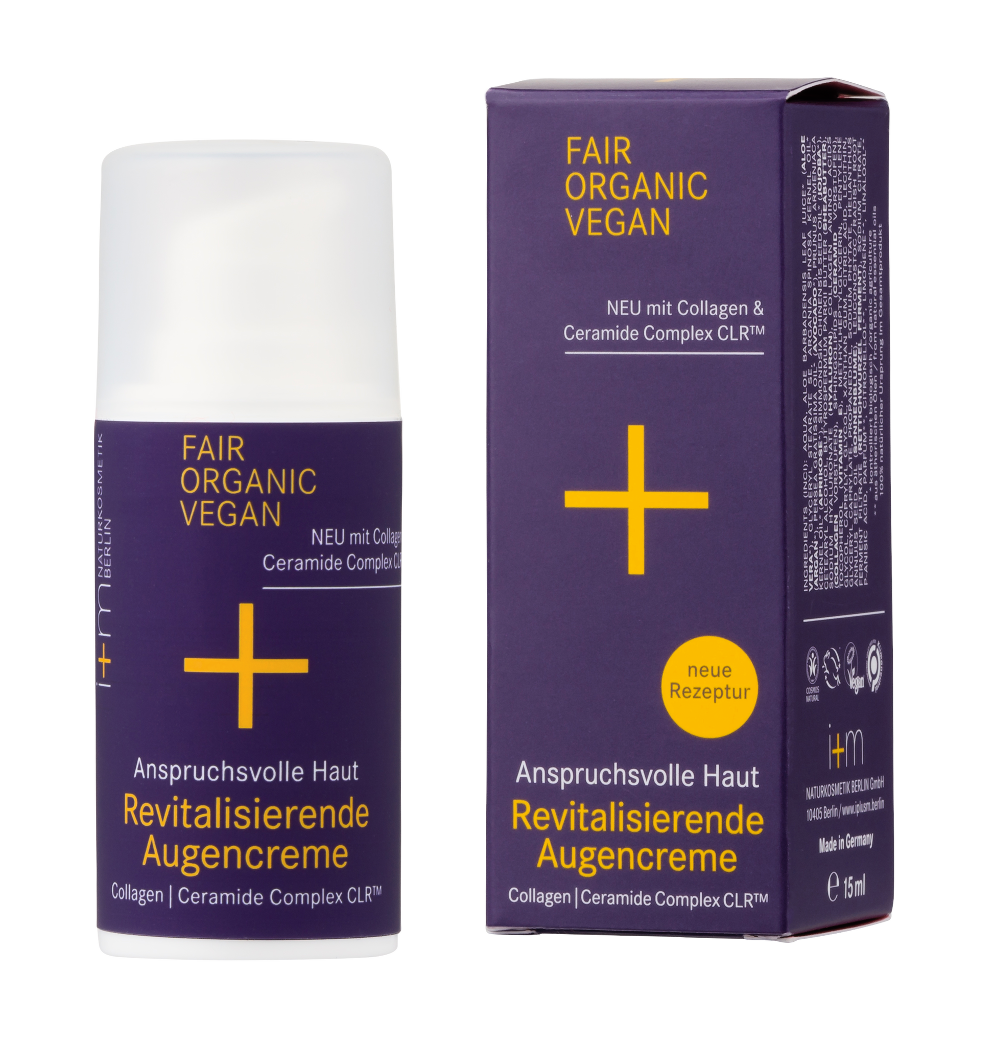 i+m - Revitalisierende Augencreme 15 ml - WERTE FREUNDE