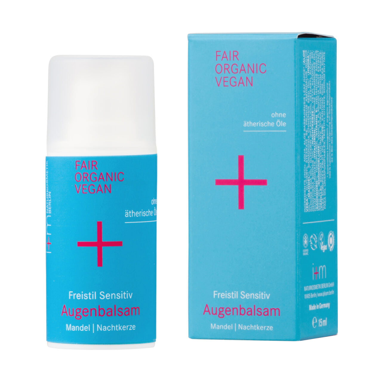 i+m - Freistil Sensitiv Augenbalsam parfumfrei 15ml - WERTE FREUNDE