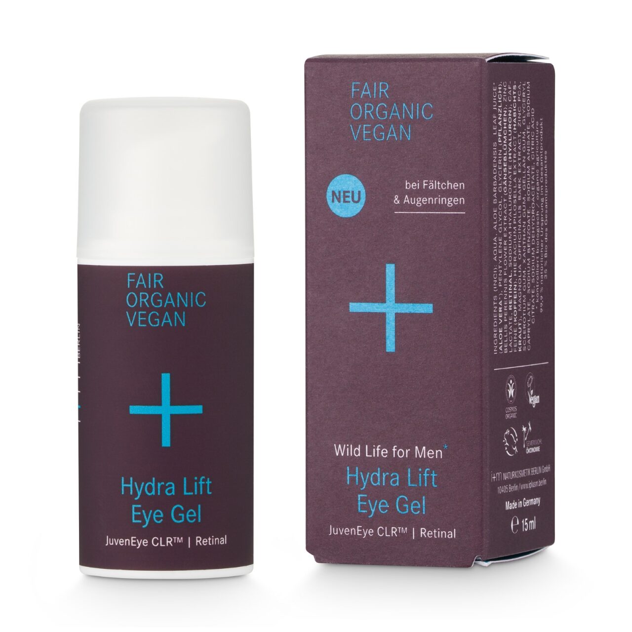 i+m - Wild Life for Men* Hydra Lift Eye Gel 15 ml - WERTE FREUNDE