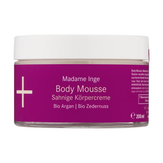 i+m - Madame Inge Body Mousse Argan Zedernuss - 200 ml - WERTE FREUNDE