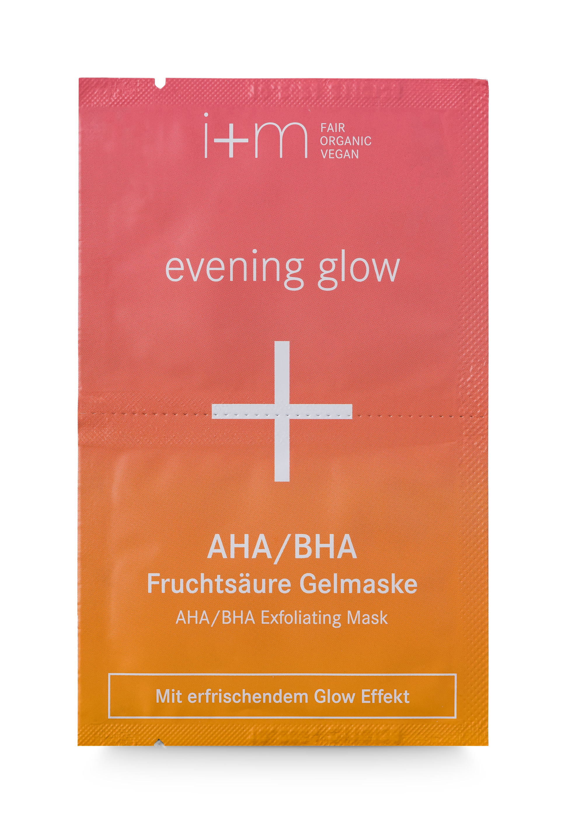 i+m - AHA/BHA Evening Glow Fruchtsäure Gesichtsmaske 2x4ml - WERTE FREUNDE