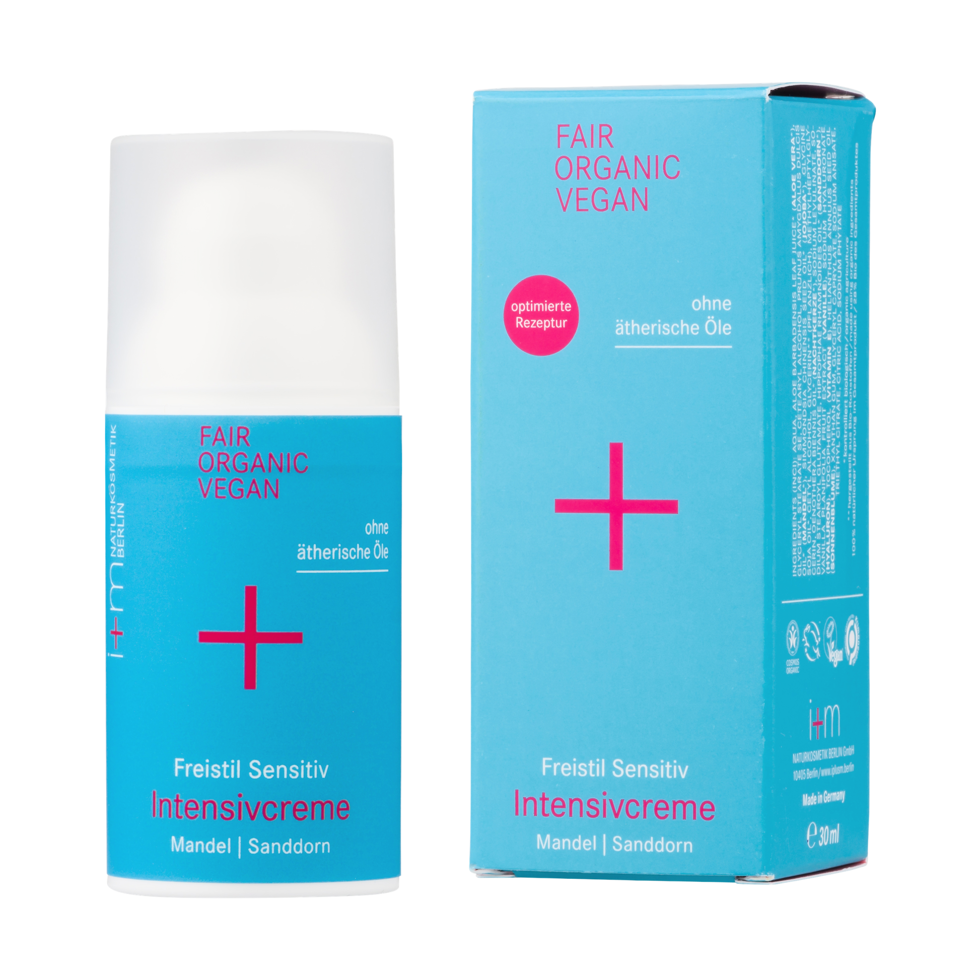 i+m - Freistil Sensitiv Intensivcreme parfumfrei - 30 ml - WERTE FREUNDE