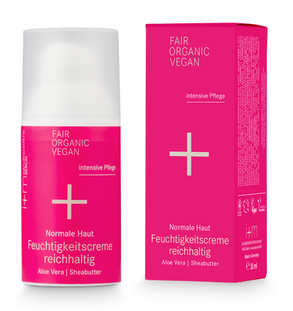 i+m - Hydro Perform Feuchtigkeitscreme reichhaltig Aloe Vera Sheabutter - 30 ml - WERTE FREUNDE