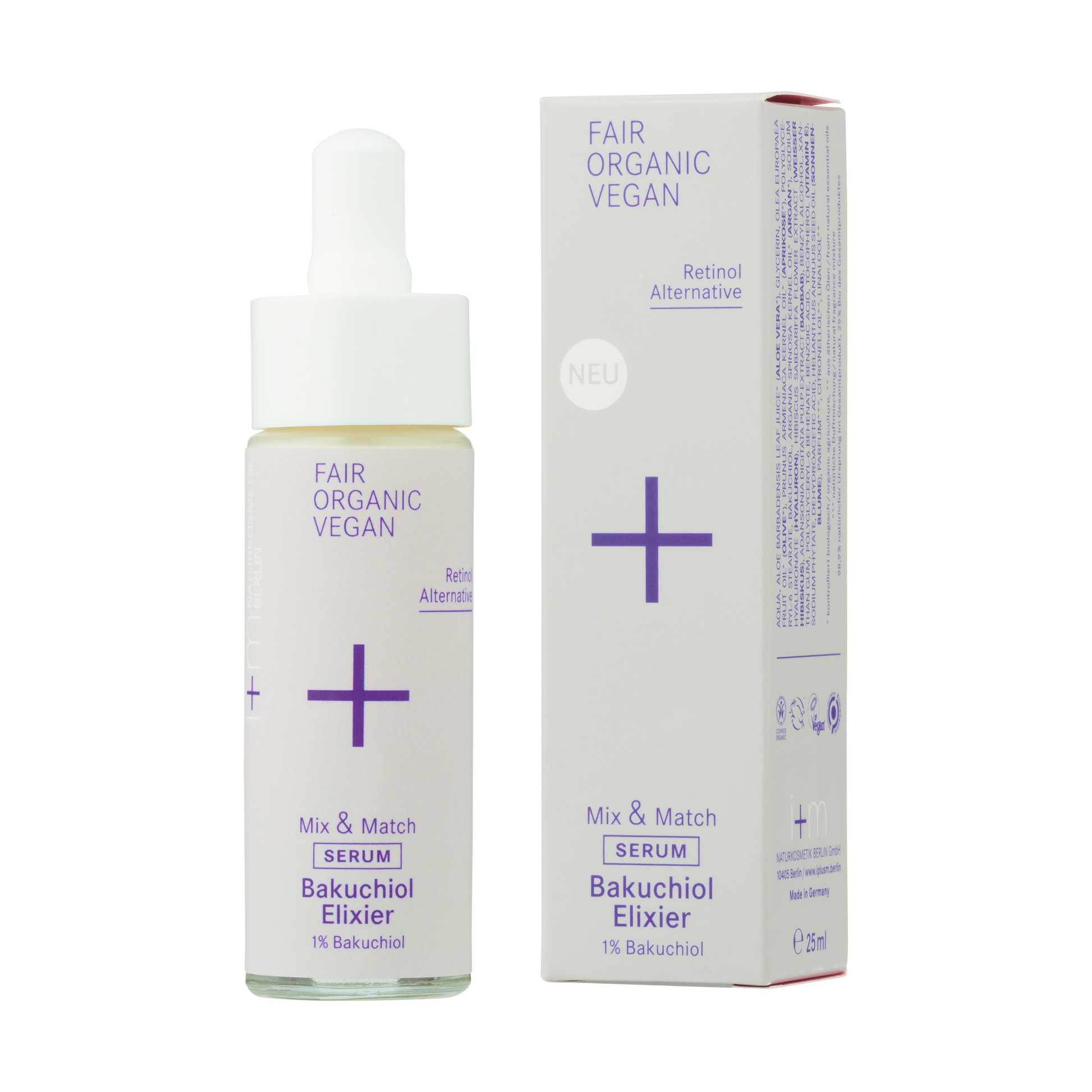 i+m - Mix & Match Serum Bakuchiol Elixier 25ml - WERTE FREUNDE
