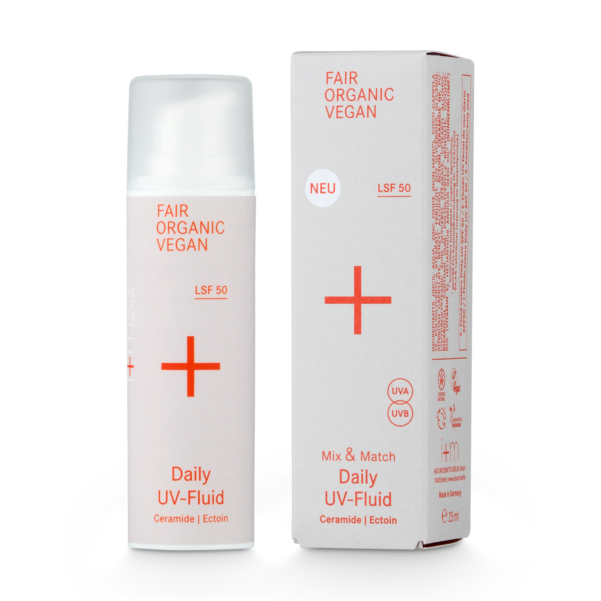 i+m - Mix & Match Daily UV-Fluid LSF 50 30 ml - WERTE FREUNDE
