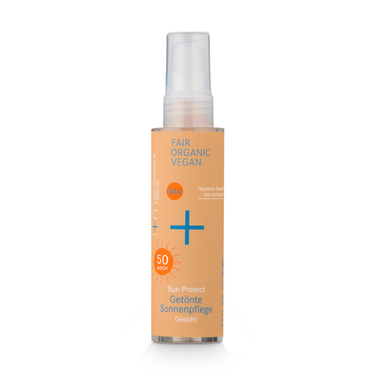 i+m - Sun Protect Getönte Sonnenpflege Gesicht LSF 50 50 ml - WERTE FREUNDE