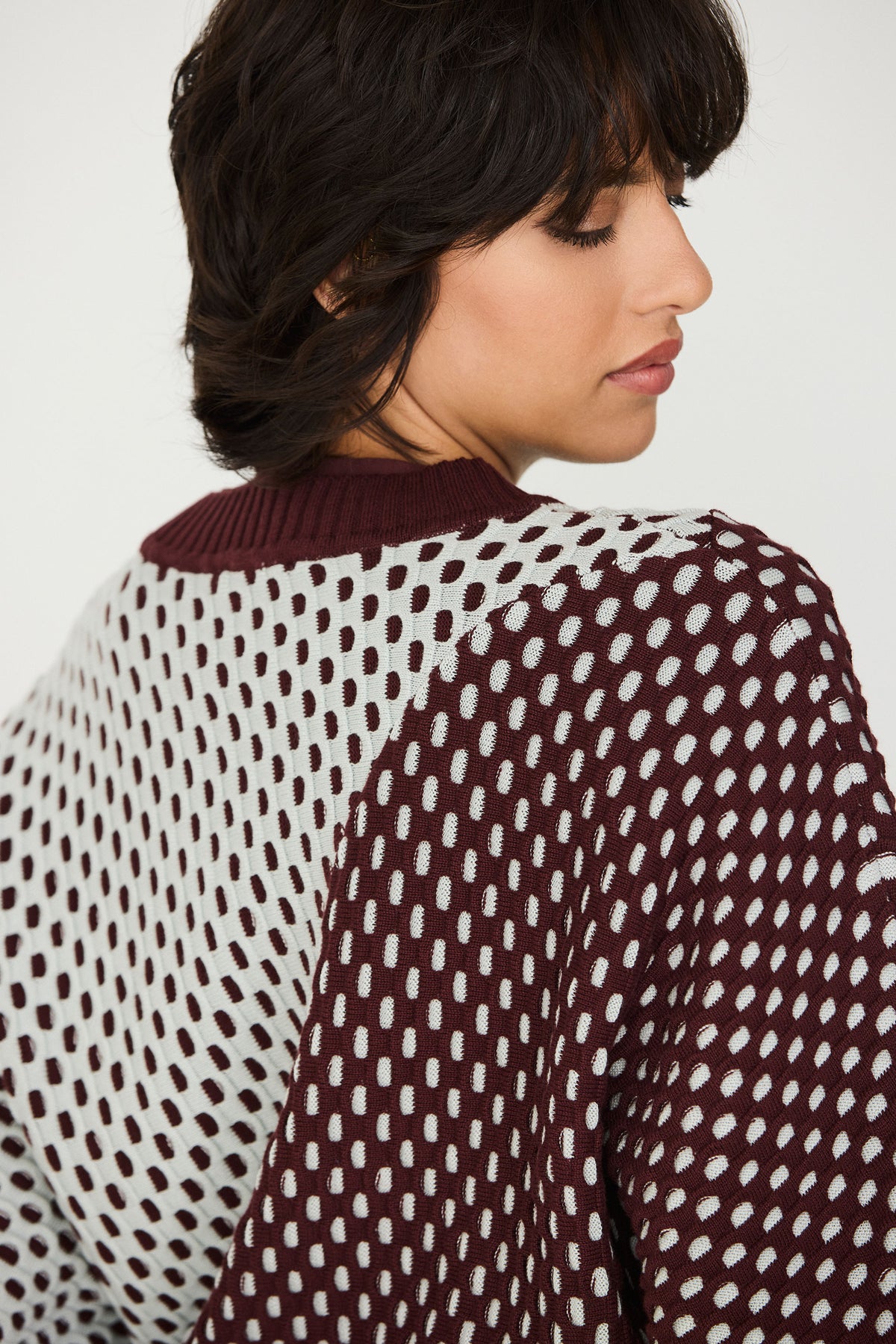 SKFK - ILUNA SWEATER CHOCOLATE