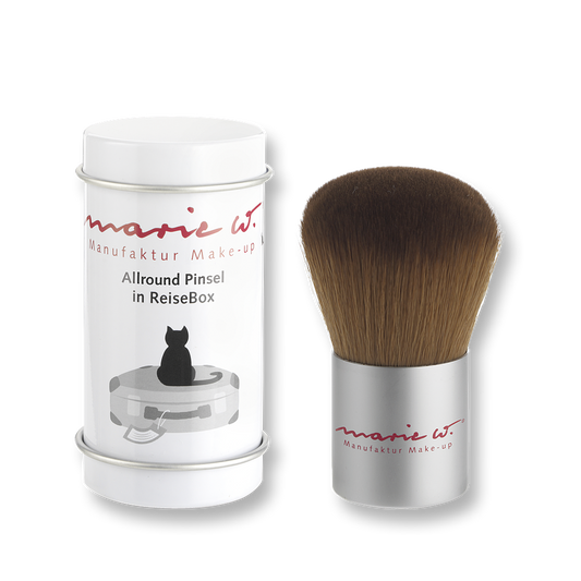 Marie W. - Allround Pinsel mit Reisebox 1Stk. - WERTE FREUNDE