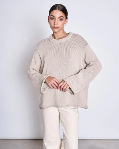 JAN N JUNE - SONA Jumper ivory - WERTE FREUNDE