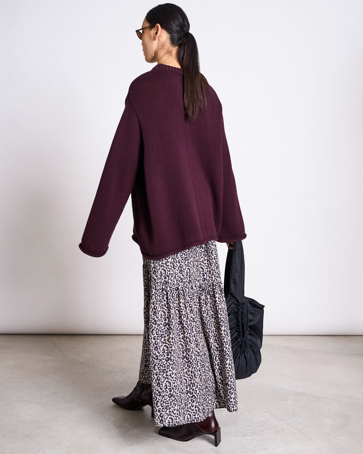 JAN N JUNE - ALCA Maxi Skirt leo print - WERTE FREUNDE