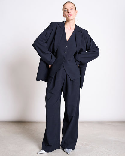 JAN N JUNE - IMATA Suit Vest nightfall - WERTE FREUNDE