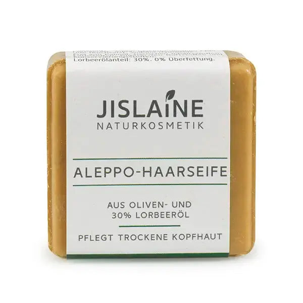 Jislaine - Aleppo-Haarseife 100g - WERTE FREUNDE