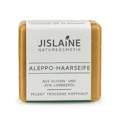 Jislaine - Aleppo-Haarseife 100g - WERTE FREUNDE