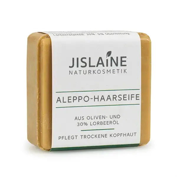 Jislaine - Aleppo-Haarseife 100g - WERTE FREUNDE