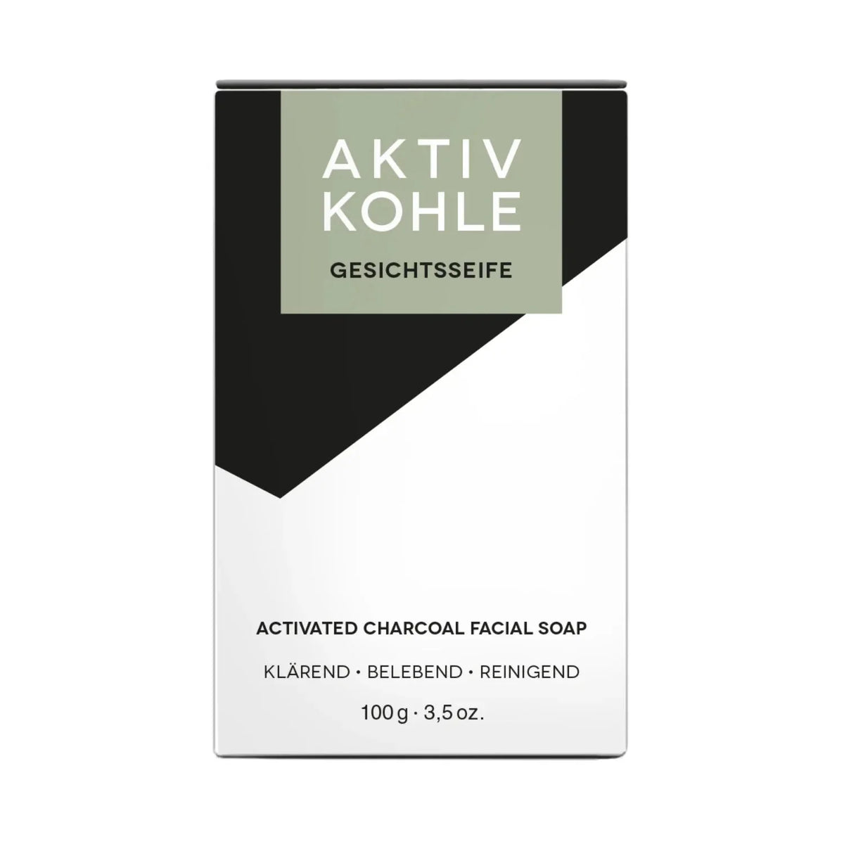Klar's - Aktivkohleseife  100g - WERTE FREUNDE