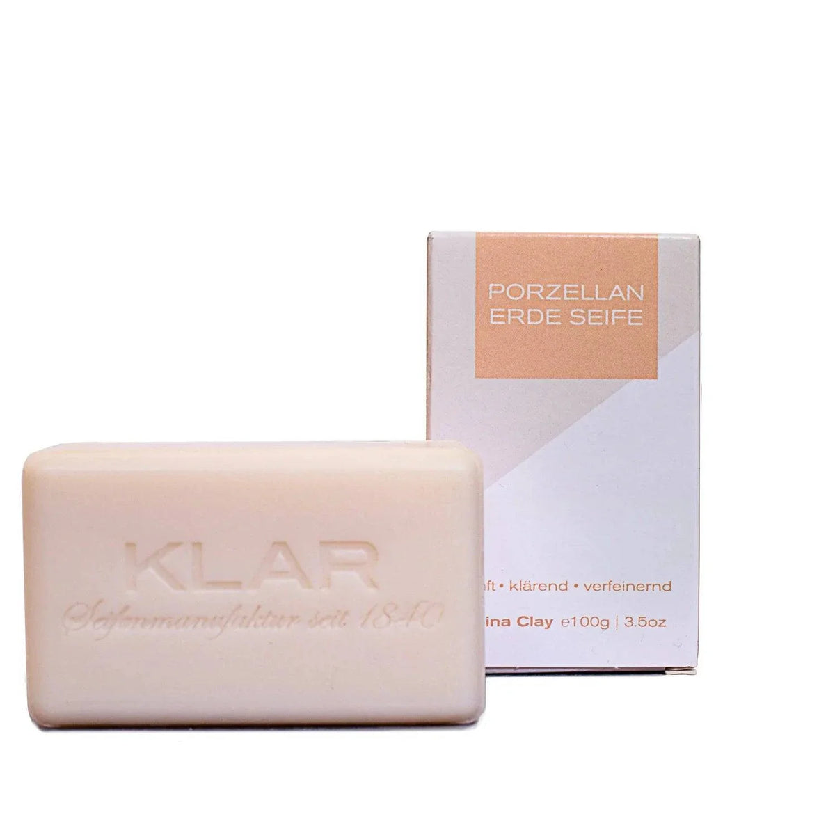 Klar's - Porzellanerdeseife 100g - WERTE FREUNDE