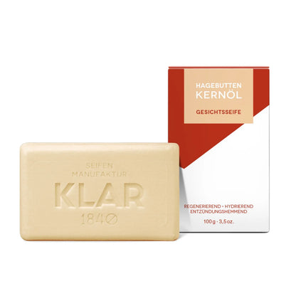 Klar's - Hagebuttenkernöl Seife 100g - WERTE FREUNDE