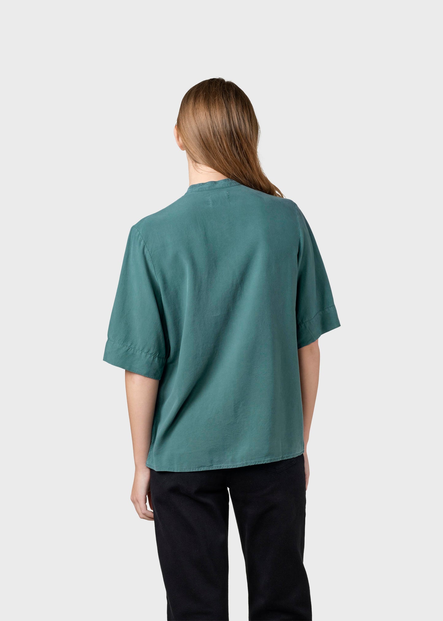 Klitmøller - Solrun shirt Moss Green - WERTE FREUNDE